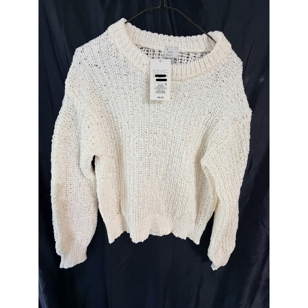 NWT Cream Colored A New Day Sweater Size 3X (3087)